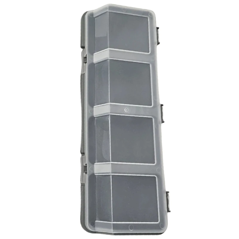 Transparent Lid Four Section Box For Convenient Viewing And Secure Storage Of Screws 37JD 2