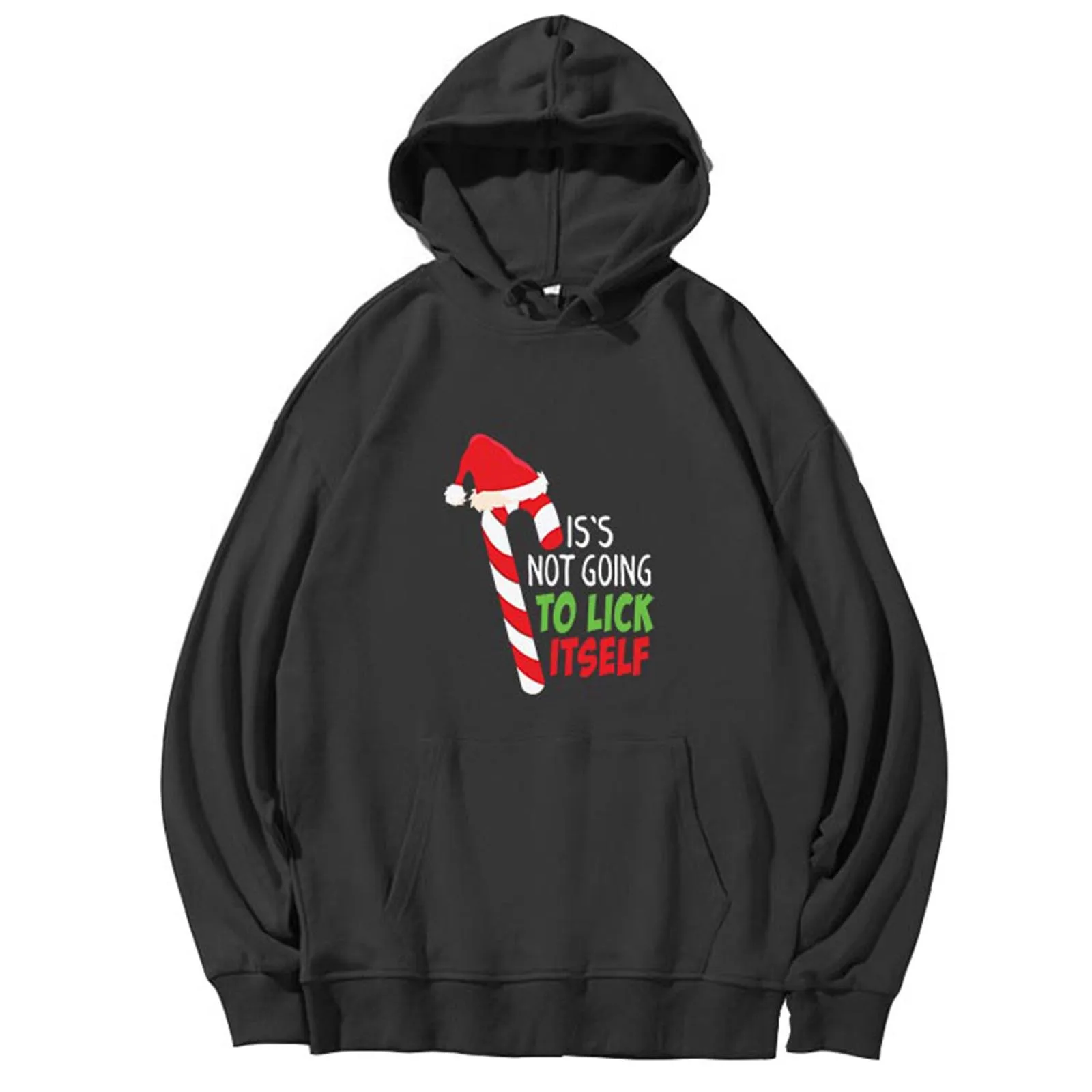 

Men'S Christmas Hoodie Navidad Letter Print Sweatshirt Casual Fashion Pullovers Loose Fashion Sportswear Baggy Male Sudaderas