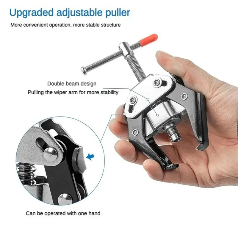 윈드실드 와이퍼 제거기 배터리 터미널 알터네이터 베어링 풀러 자동차 와이퍼 분해 수리 도구