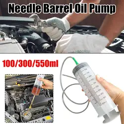500ml Reusable Syringe With Scale & Tube For Pet Feeding Glue Water Oil Application Large Pump Measuring Enema Glue Filling