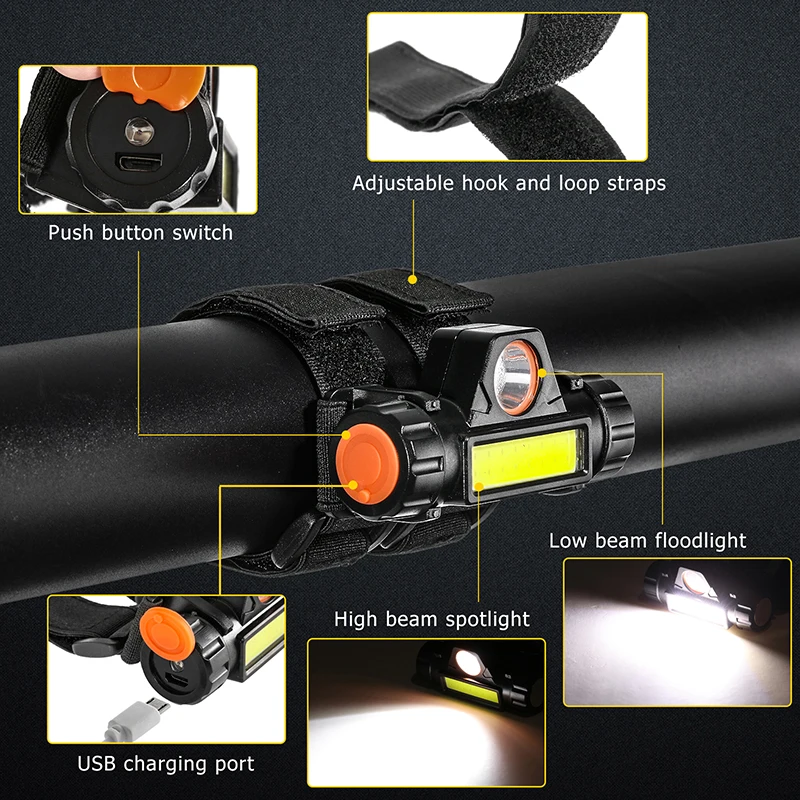 2Pcs 12V 유니버설 롤 바 케이지 마운트 인테리어 LED 조명 IP65 방수 ATV 골프 카트 자동차 자전거 캠프 보트 작업 조명