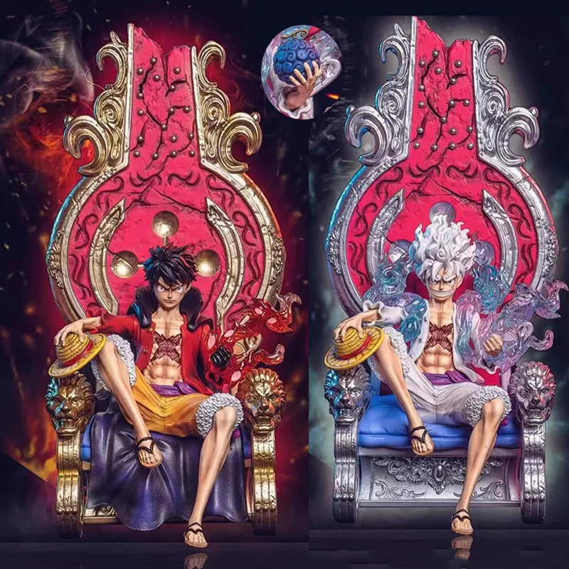 

Anime One Piece Luffy Figures Five Emperors Monkey D Luffy Nika Action Figures 32cm PVC Model Collection Toys for Children Gifts