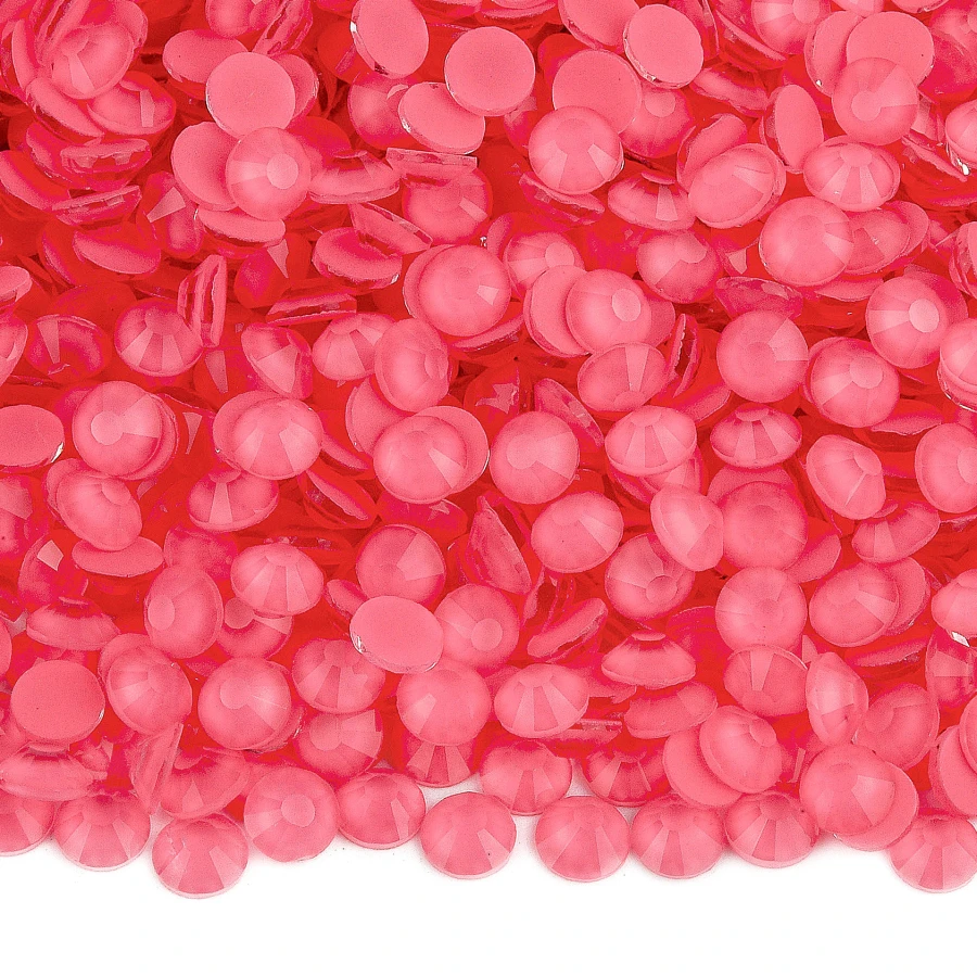 Glitter Neon Non-Hotfix Ultraviolet Glow Rhinestones for Nail Art Embellishments