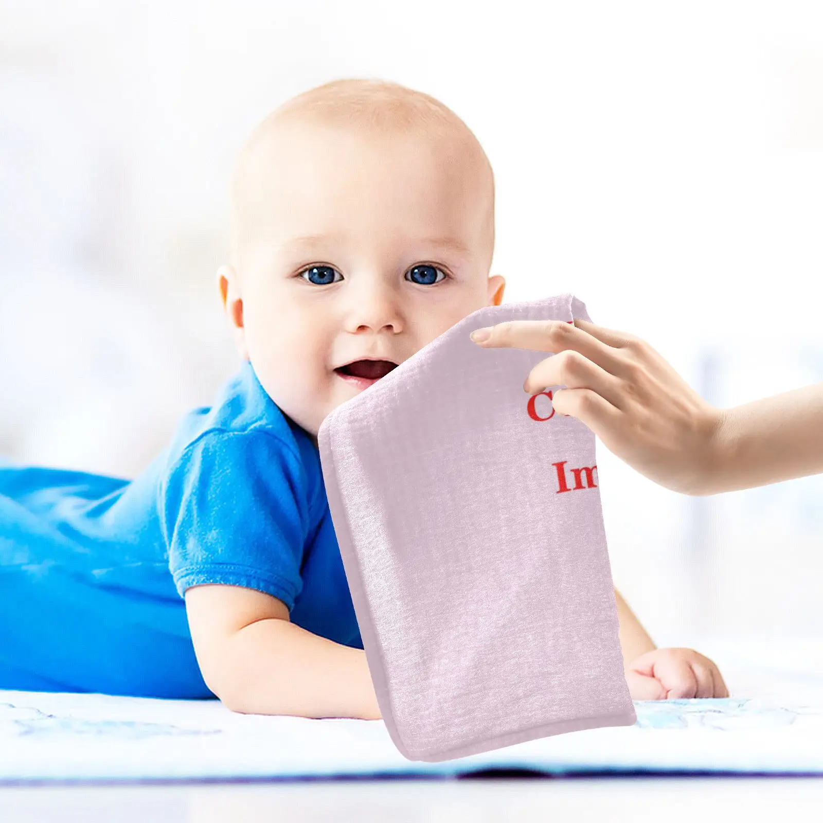 3/5PCS Baby Cotton Bath Towel 4-Layer Gauze Face Washcloth Squares Hand Wipe Newborn Bathing Feeding Kids Handkerchief
