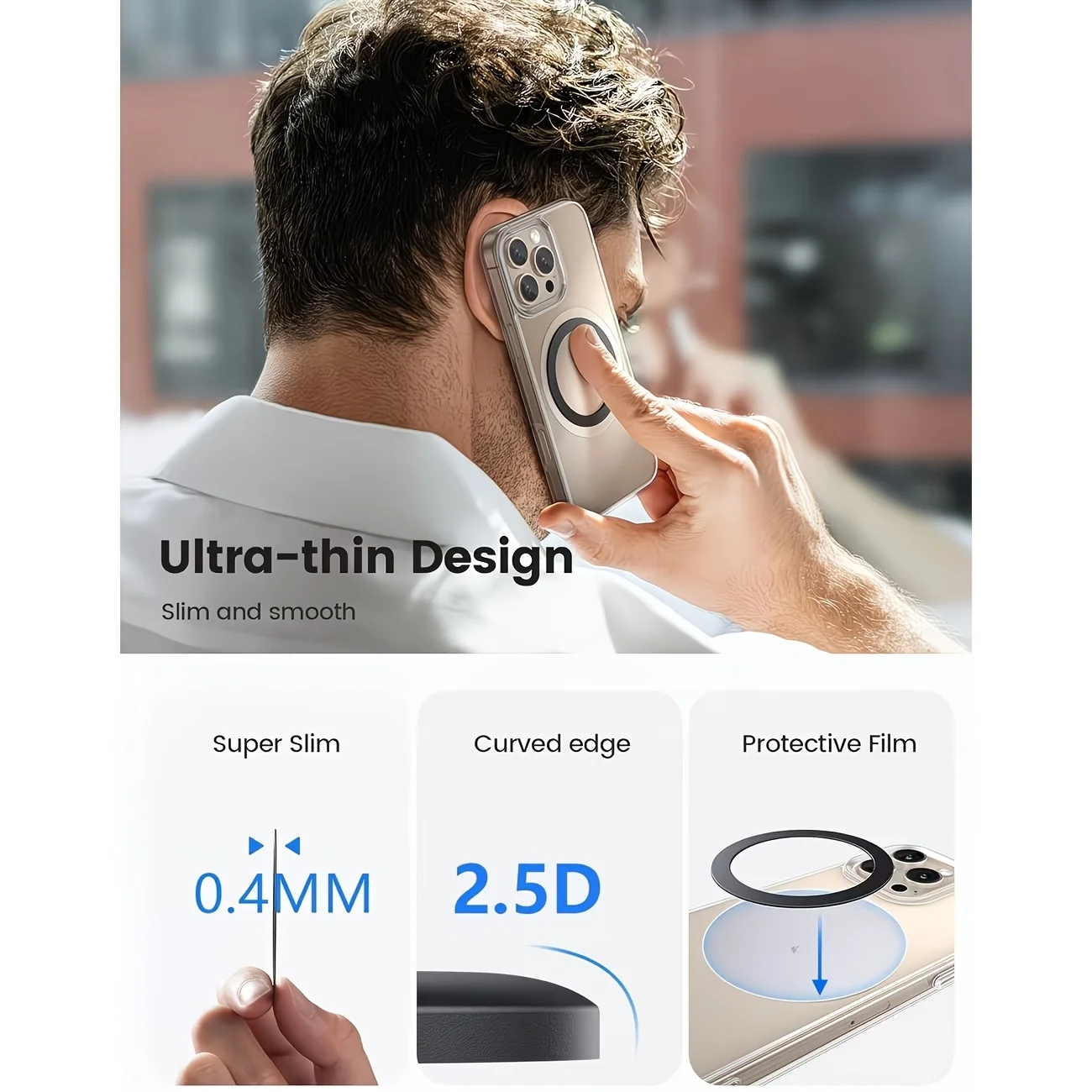 Universal Magnetic Wireless Charging Ring Patches