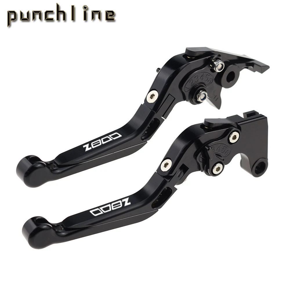 Fit For Z800E version 2013-2016 Z800 E Motorcycle CNC Accessories Folding Extendable Brake Clutch Levers Adjustable Handle Set 4