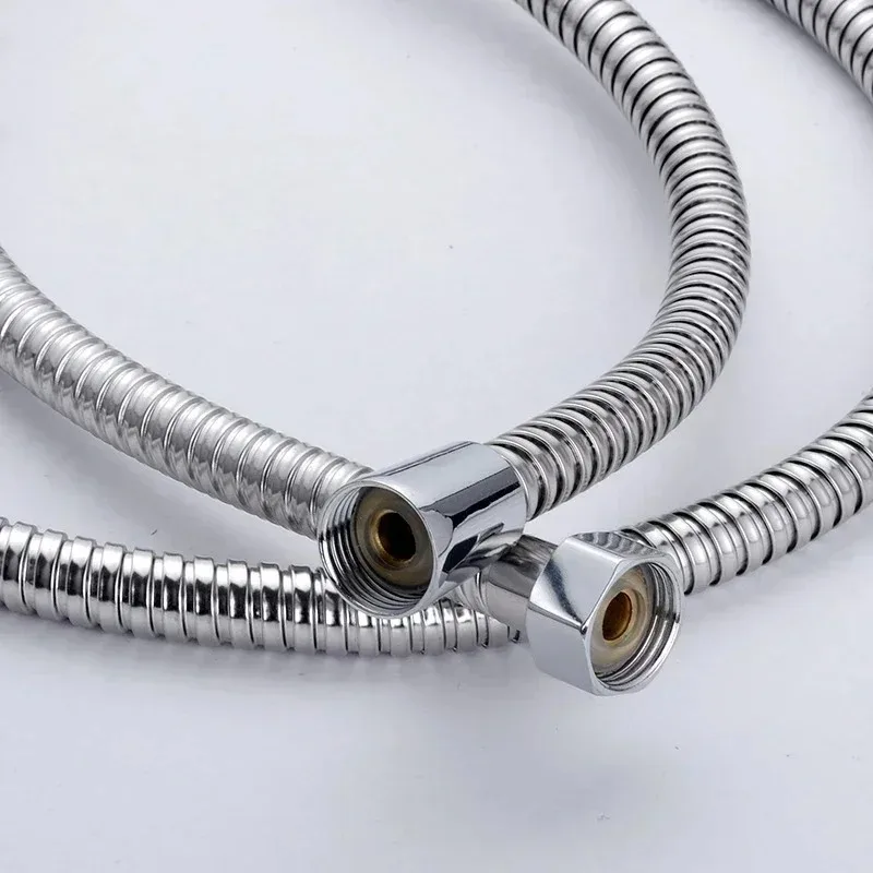 Shower Hose 1.5M-3M 304 Stainless Steel Faucet Hose Flexible Bathroom 3 Meter