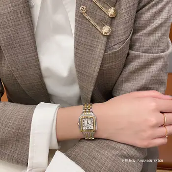 New Fashion Elegant Girls Ladies Steel Waterproof Watch Waterproof new women's watch quartz - Image 5