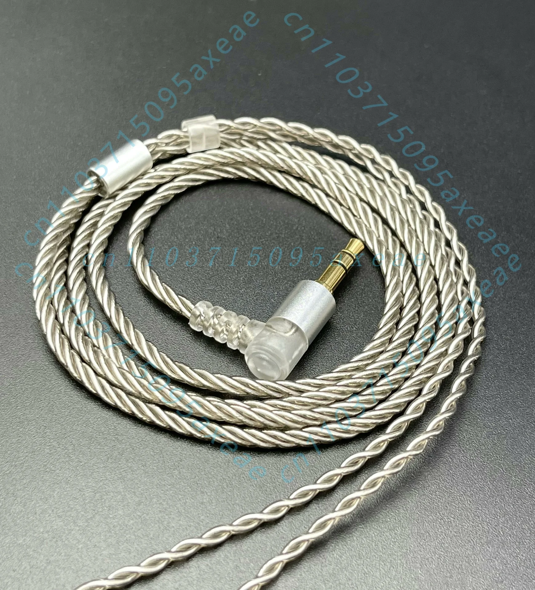 Moondrop Lan Bamboo 7Hz Salnotes Zero EPZ 헤드폰 업그레이드 케이블 0.78mm 2Pin 단결정 구리 은도금