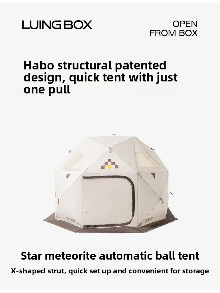 LUING BOX Automatic Folding Camping Tent - image 6
