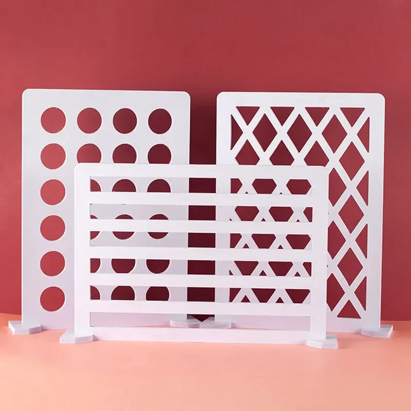 Cuccoloris 쿠키 GOBO 라이트 쉐이핑 도구, 사진 소품 창 창 그림자 블라인드 프레임, 사진 스튜디오용 하프 돔 패턴