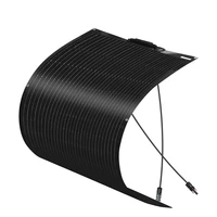 WUZECK 1pcs ~10pcs Panneaux solaires flexibles 100W Panneau Solaire Mono 16.5V Module Photovoltaïque  (100W, 200W, 300W ,400W,500W 1000W)  Alimentation hors réseau pour le camping, la maison VR, le bateau et la 3