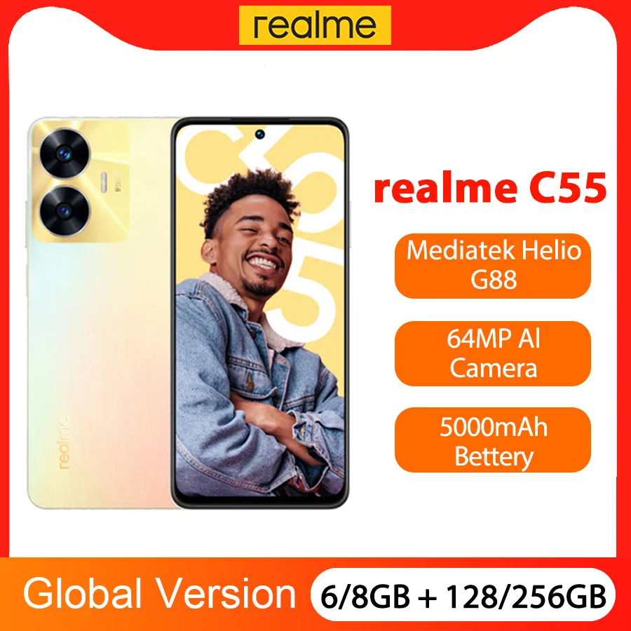 Realme C55 8/256 GB RAM 8 ROM 256 8GB 256GB Android