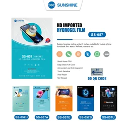 SUNSHINESS-057 Series Hydrogel Film Sheet Flexible Screen Protector for SS-890C Machine Cutter Plotter  Laminas for All Phone