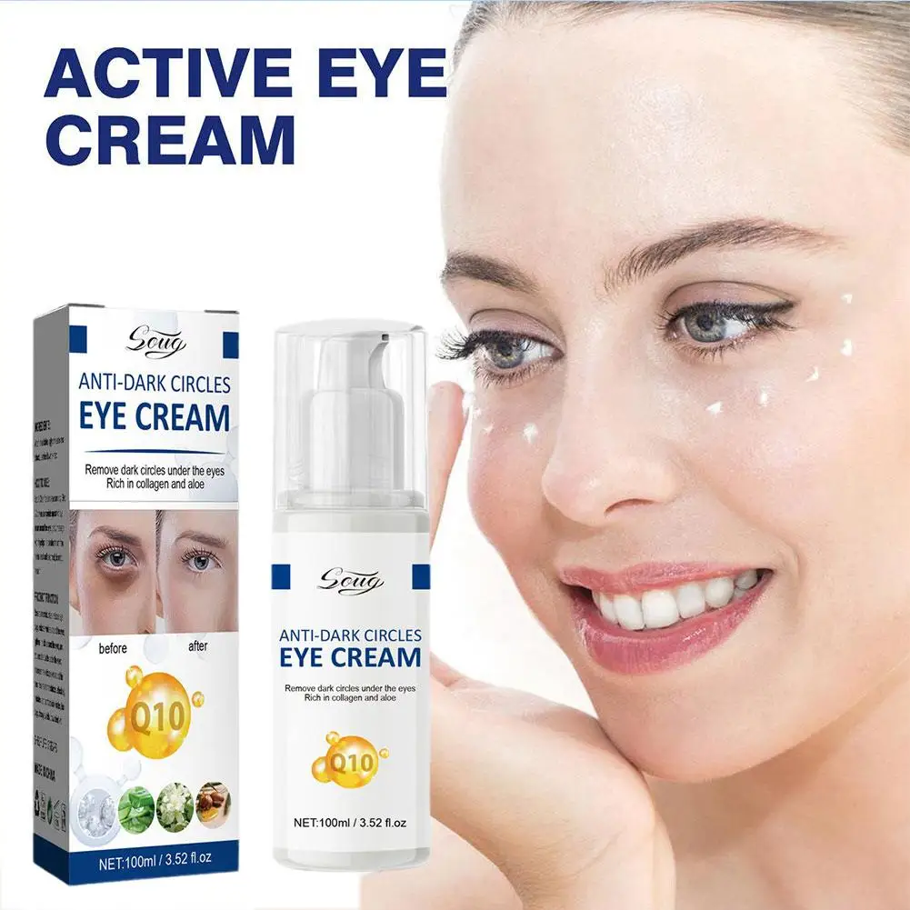 

100ml Collagen Eye Cream Dark Circles Puffiness Removal Fades Fine Lines Moisturizing Anti Aging Eye Cream For Bags Under E Y6m0