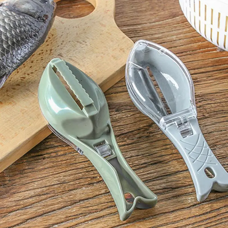 

Fish Skin Brush Scraping Fish Scale Brush Grater Quick Disassembly Fish Knife Cleaning Peeling Skin Scraper Scraper Fish Scaler