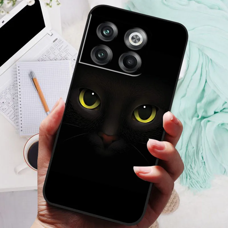 Stylish Black Lion and Wolf Silicone Soft Phone Case - Protective Shell