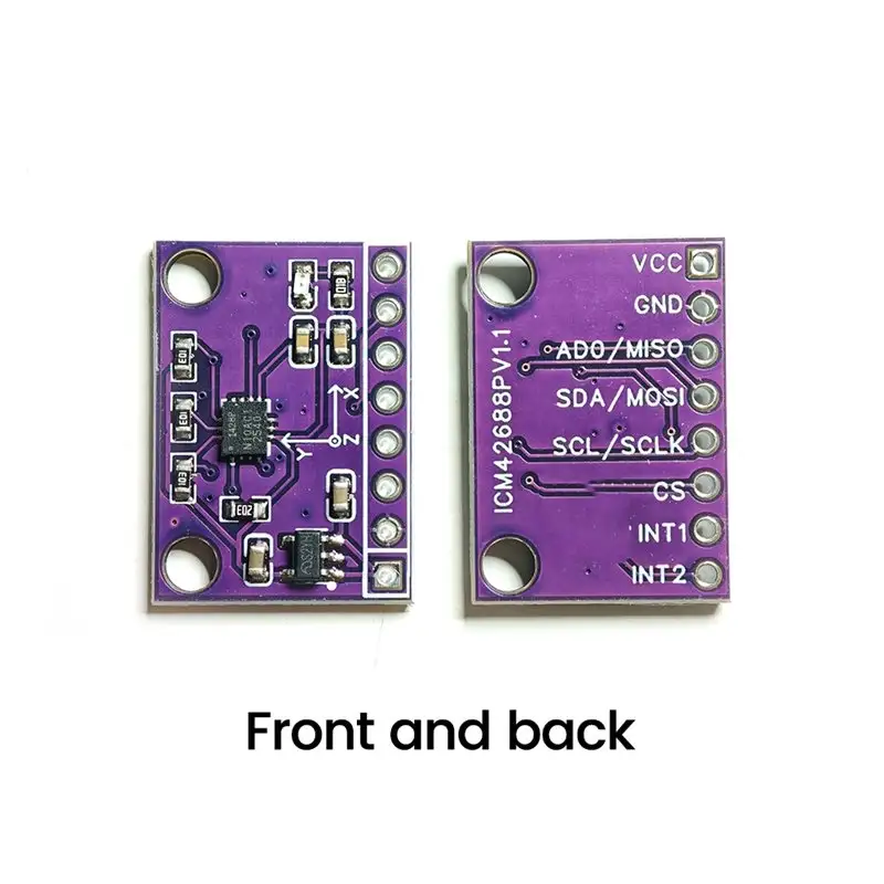 ICM-42688 Six-Axis IMU Module 6-Axis Attitude Sensor Module Supports IIC SPI Driver image 2