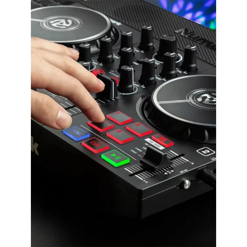 Numark Open Code Partymix2 II Live DJ Lighting Mini Disc Maker Portable Controller Free Software