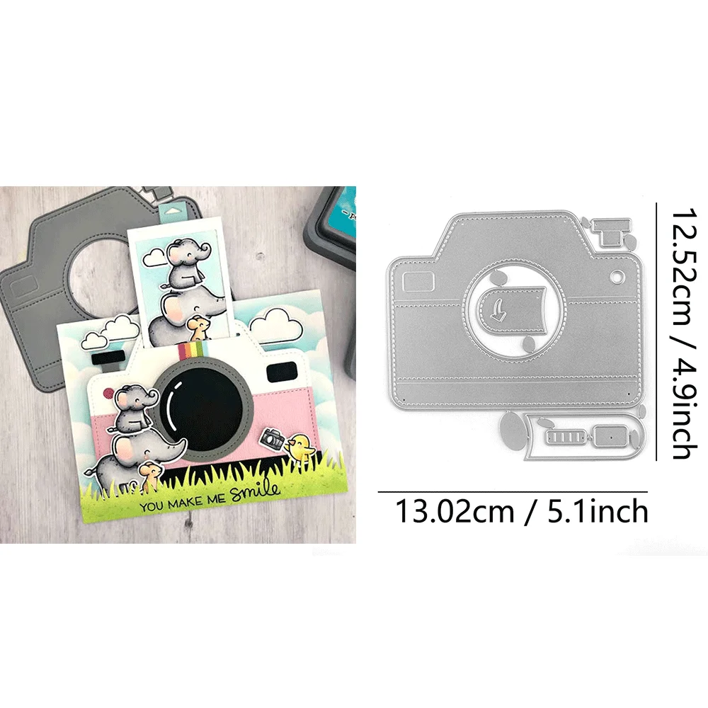 Magischer Iris, gewellte Add-on-Metall-Stanzformen, Prägung, gestanzter Bienenstock für DIY-Kartenherstellung, Scrapbooking, Bastelbedarf – Detail 16