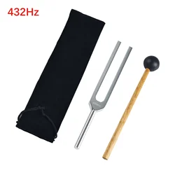 Miwayer Aluminum Tuning Fork for Healing and Relaxation - 432Hz Frequency Instrument for Meditation and Chakra Balancing (432Hz)