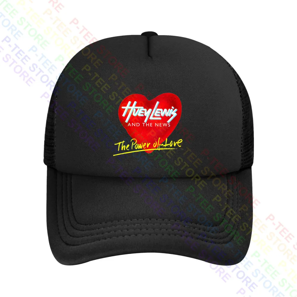 Huey Lewis i czapka baseballowa z Logo wiadomości czapki z daszkiem kapelusz typu Bucket na drutach