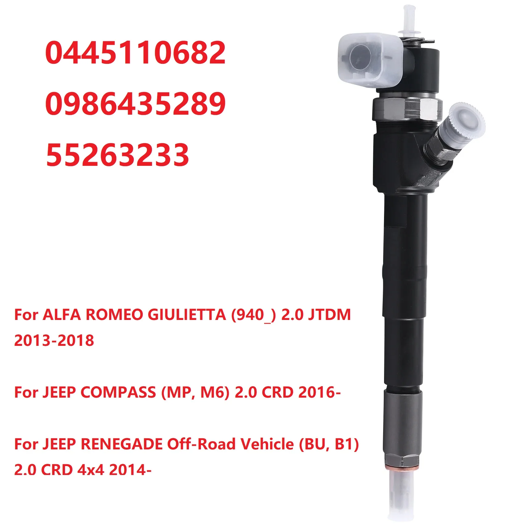 New 0445110682 / 55263233 Diesel Fuel Injector Nozzle For Bosch ALFA