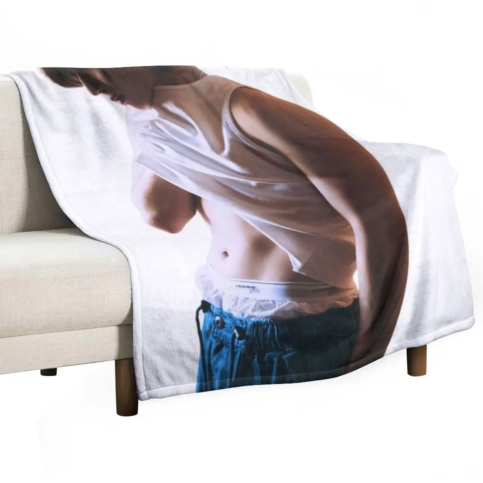

TAEMIN Shinee Guilty Throw Blanket Soft Plaid Comforter Blankets