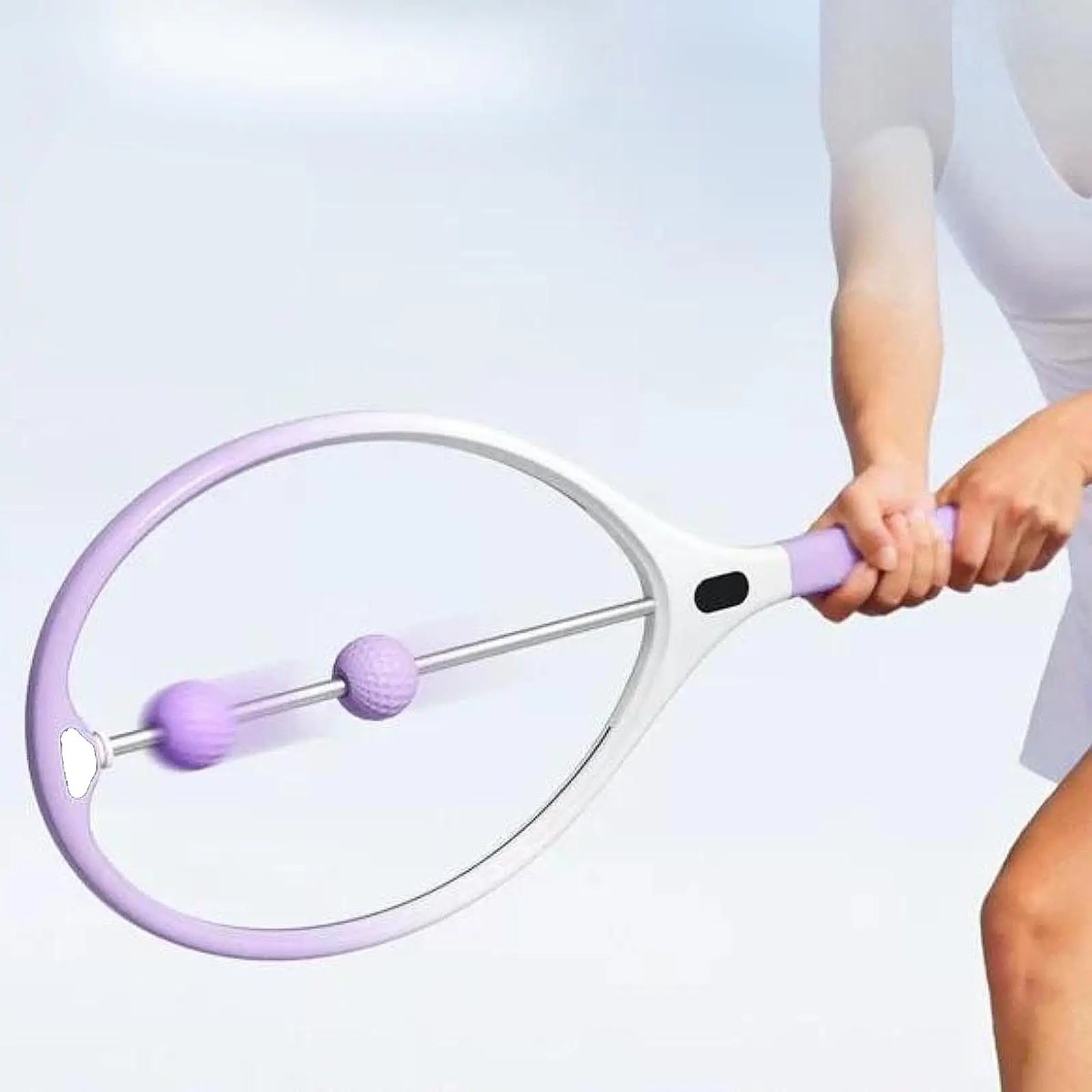 Automatic Rebound Tennis Racket Lightweight Self Training Racket Tennis Exerciser For Swing Improvement_voghion.com
