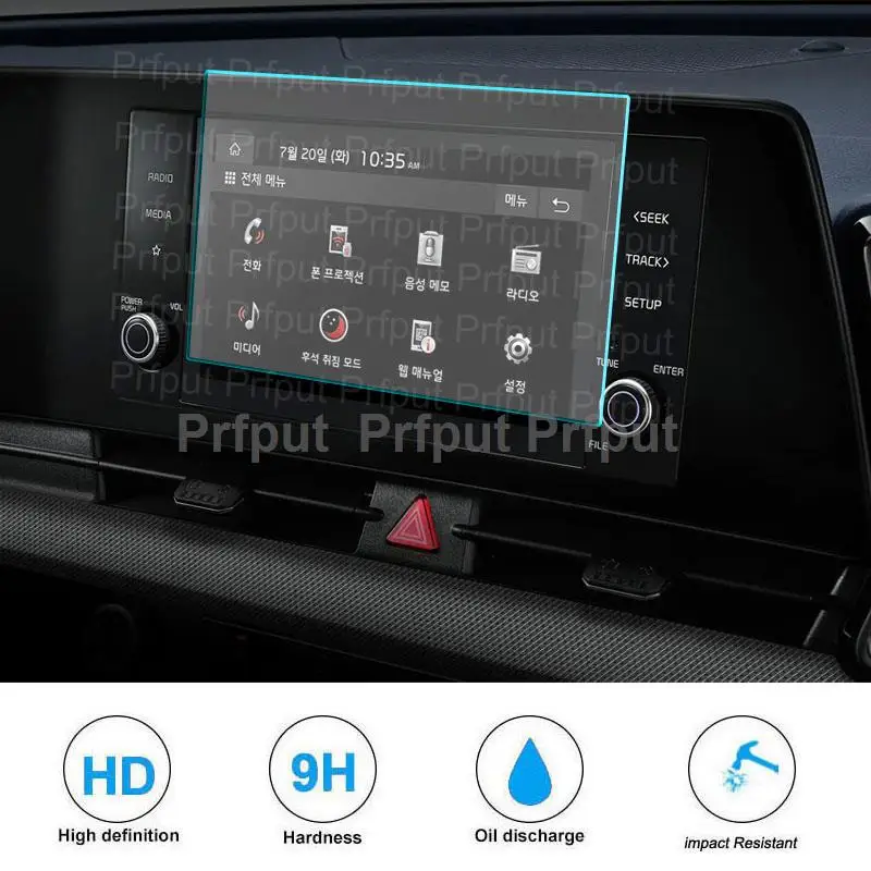 GAFAT Ki-a Sportage NQ5 2022-2024 2025 Navigation + Virtual Cockpit Pellicola Protettiva Compatibile con Kia Sportage NQ5 2023 Nano Pellicola Protettiva, Antiurto, 6H Anti-Graffio (Linea Retta