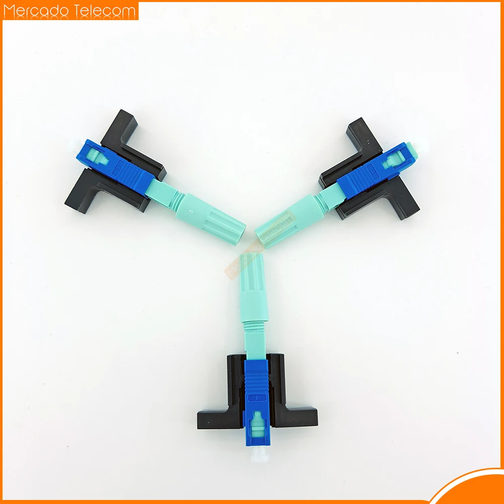 FTTH 58MM Fixed-length Block LX58 Single-Mode SC UPC APC Fast Connector FTTH Tool fiber optic connector 50,100,200pcs Lot