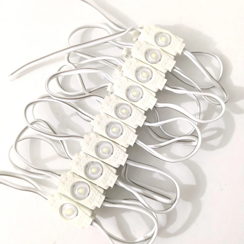 100pcs 2835 Mini LED Module 30*12mm DC12V 0.5W 1led Injection Light ...