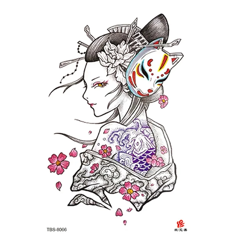 

Direct Selling Totem Waterproof Tattoo Sticker Beautiful Geometric Decoration Symbol Tattoo Sticker