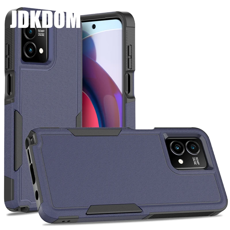 Military Grade Drop Protection Case for Smartphones - Slim, Durable, and Protective Cover by JDKDOM