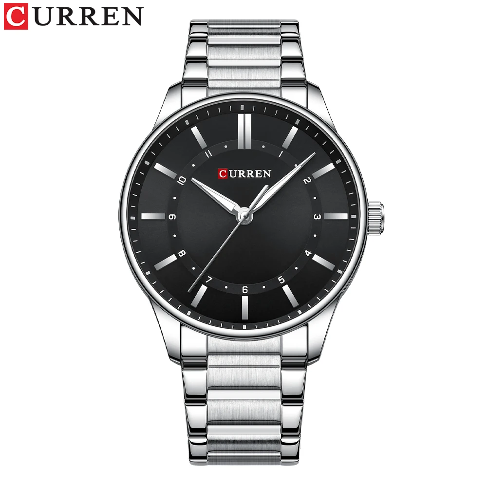silver black