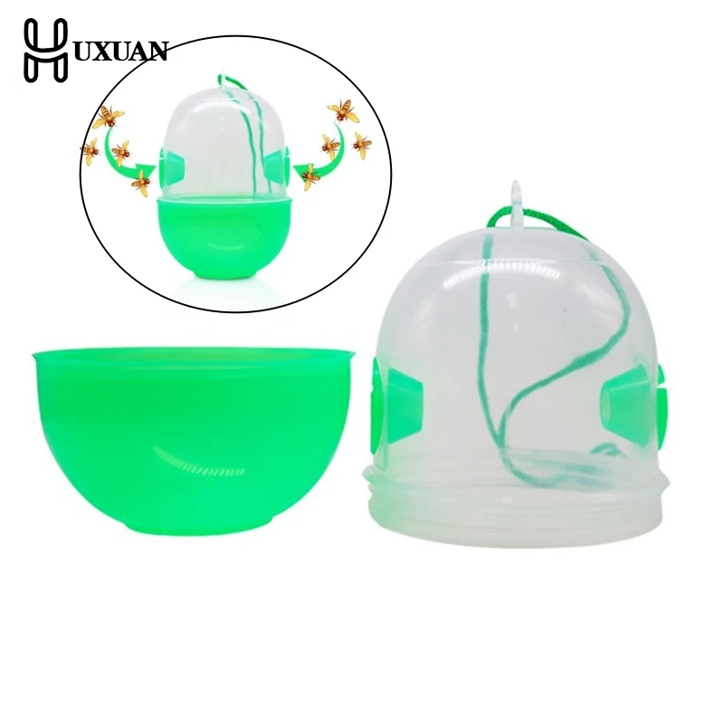 Reusable Outdoor Wasp Hanging Fly Trap Catcher Beekeeping Catcher Cage Equipment Tools Hornet Pest Control