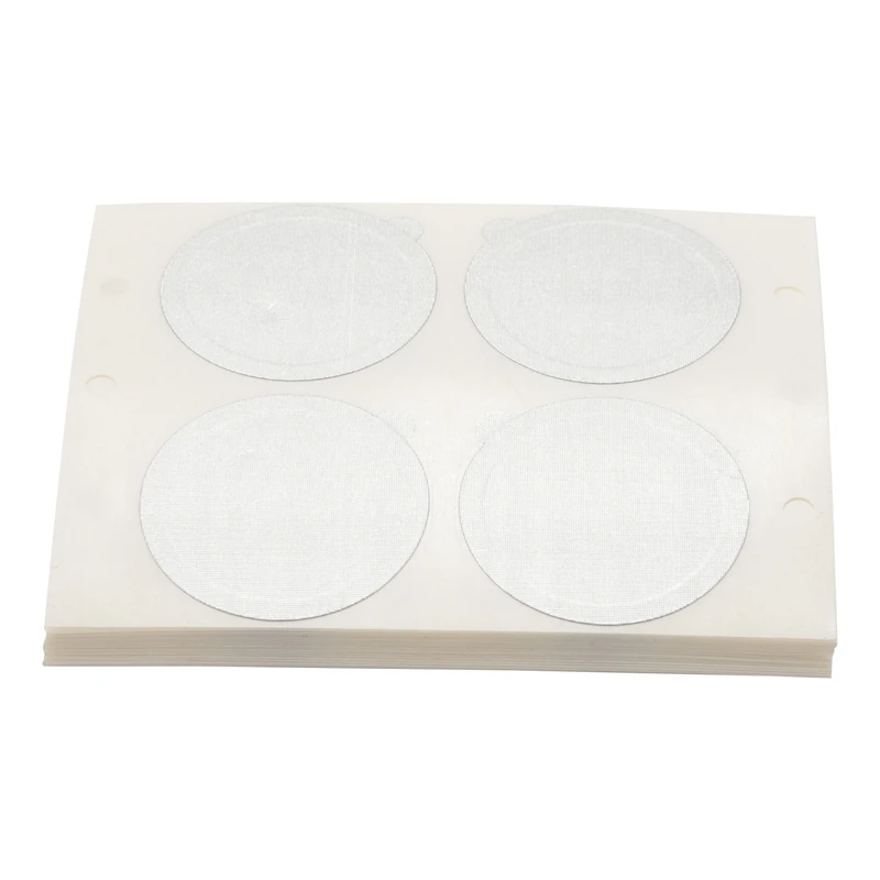 

100 PCS 37MM Aluminum Foil Lids Aluminum Lids Seals Foil Lids Compatible With For Nespresso Capsules Coffee Pods