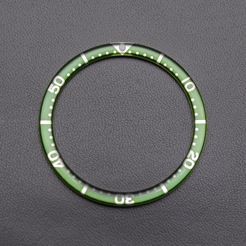 Premium 38x31.5 mm Resin and Aluminum Watch Bezel Insert