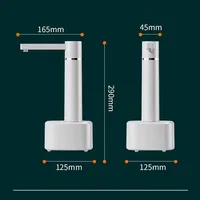Pompe à gallon électrique Dispensateur d'eau de bureau, pompe à bouteille d'eau rechargeable, distributeur automatique 6