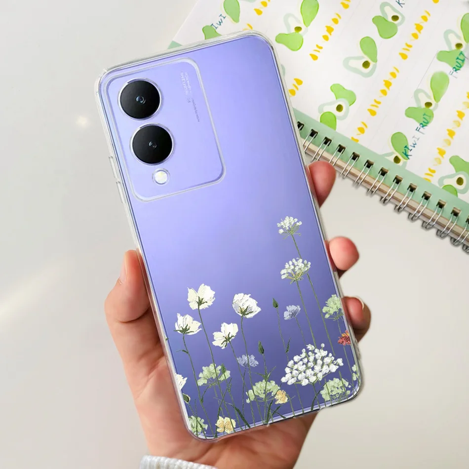 Elegant Pattern Soft Silicone TPU Phone Back Cover in 2023