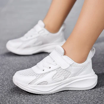 Moisture Elimination Kids Mesh Running Shoes Full Surface Breathable Keep Foot Fresh Fitness Play Shoes