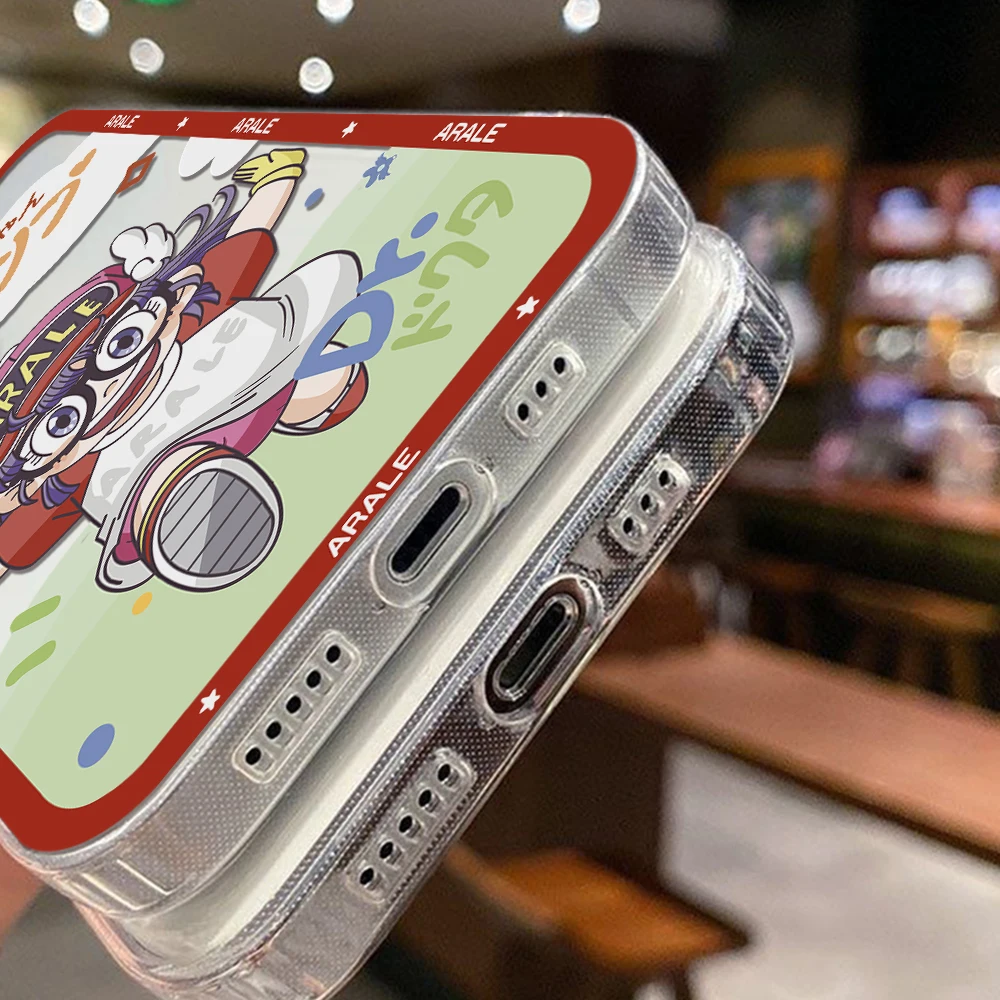 Whimsical Arale Clear Soft TPU Phone Case