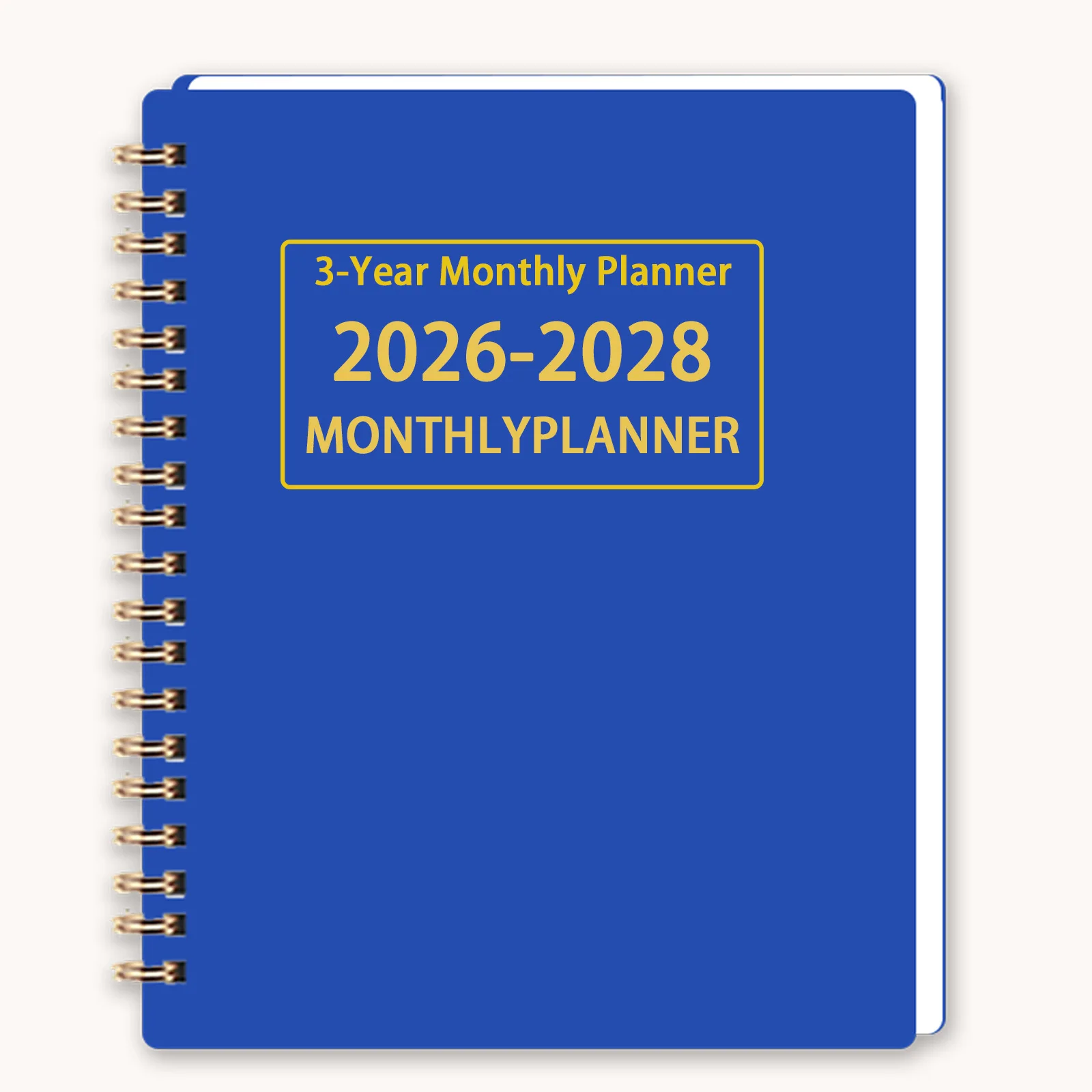 Enhanced A5 Monthly Planner & Calendar Book - 3-Year Edition