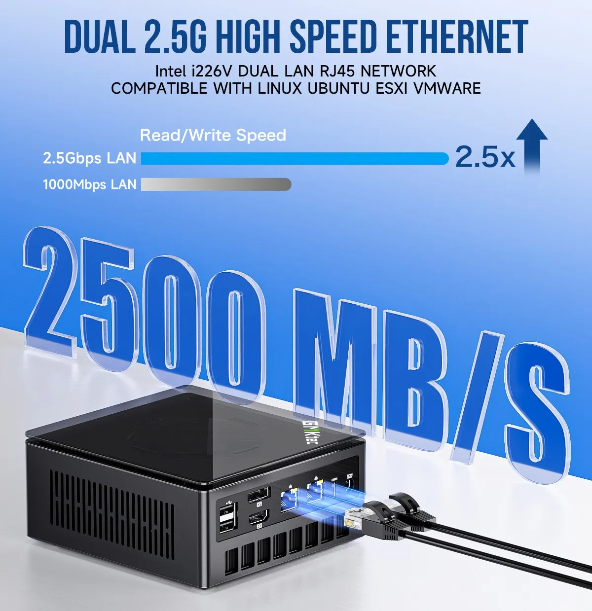 GMKtec K8 Plus Ryzen7 8845HS Mini PC Windows 11 Pro DDR5 128GB