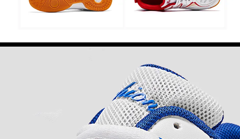 Anti-Rutsch-Badminton-Schuhe, Tischtennis-Schuhe, Volleyball-Turnschuhe, Zapatillas Tenis, große Größe 47, 48, 49 – Detail 7