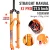 NanLio X7 PRO Bicycle Suspension Fork 26 27.5 29 inch 120/140MM Damped Rebound Adjustment Straight Cone Metal Bushings Air Fork 17