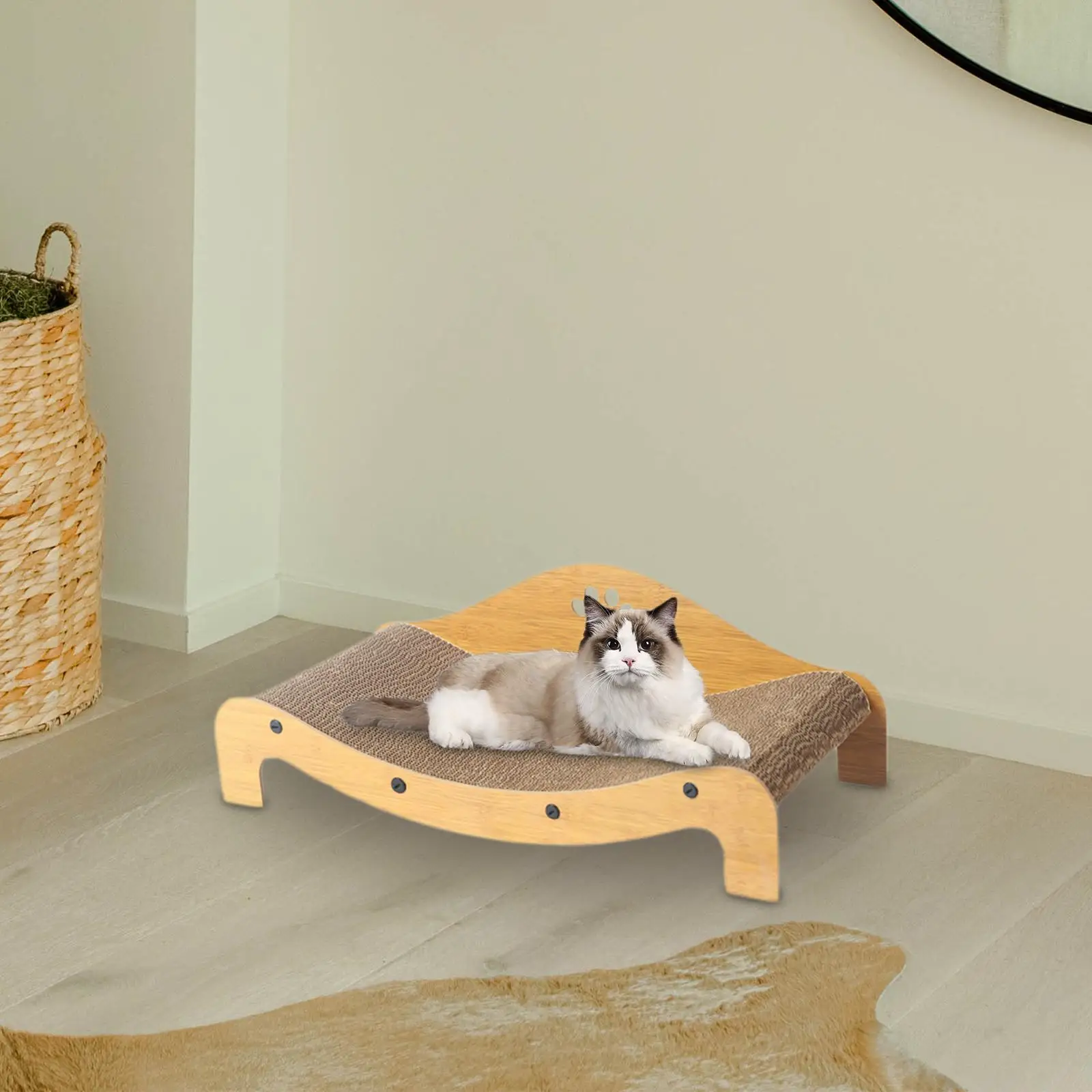 Cat Scratcher Couch Furniture Protection Pet Cat Scratch Bed