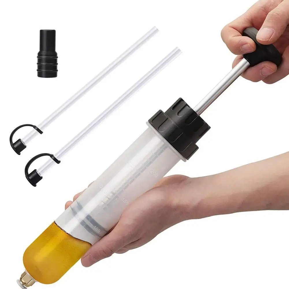 200cc Car Oil Change Brake Bleeder Fluid Pump Extractor Filling Universal Syringe Accessories Motorcycle Truck Vehicles Bot E9Q3
