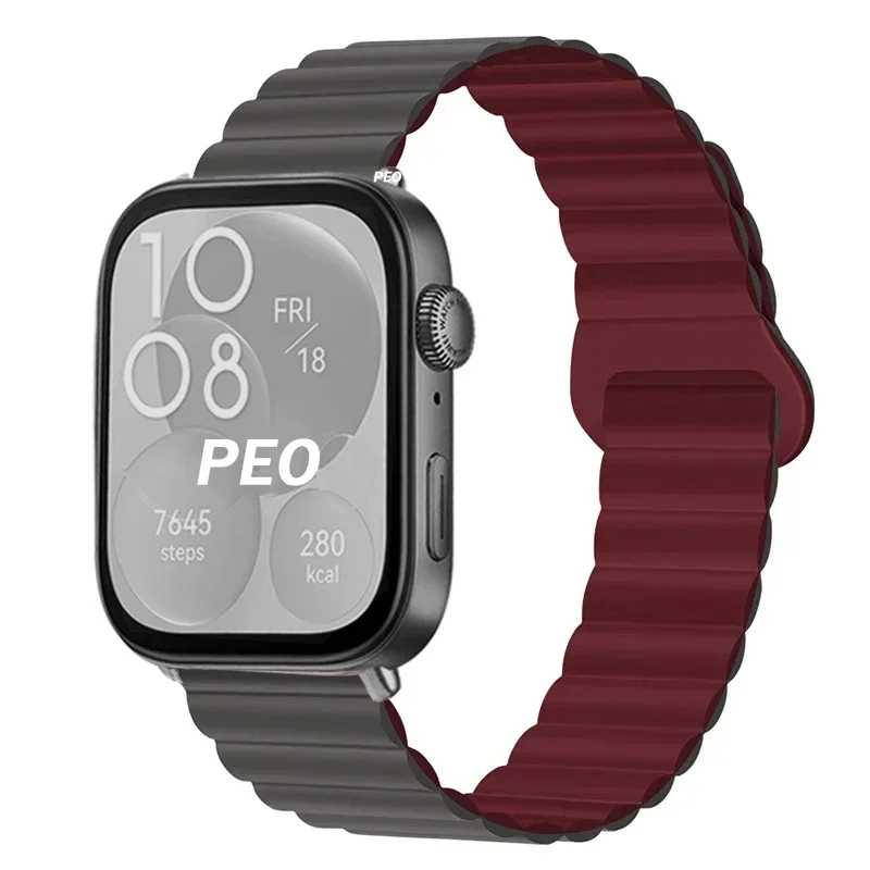 Magnetic Silicone Sport Band - Waterproof Watch Strap Bracelet Accessories