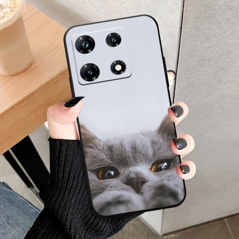 Soft Silicone Shockproof Wolf Design Case - Universal Smartphone Cover